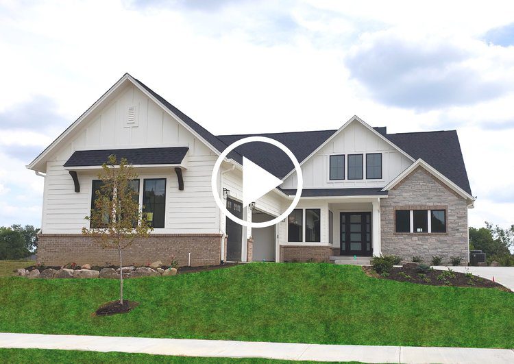 A video showcasing the exterior of a Custom Home in Carmel, Indiana.