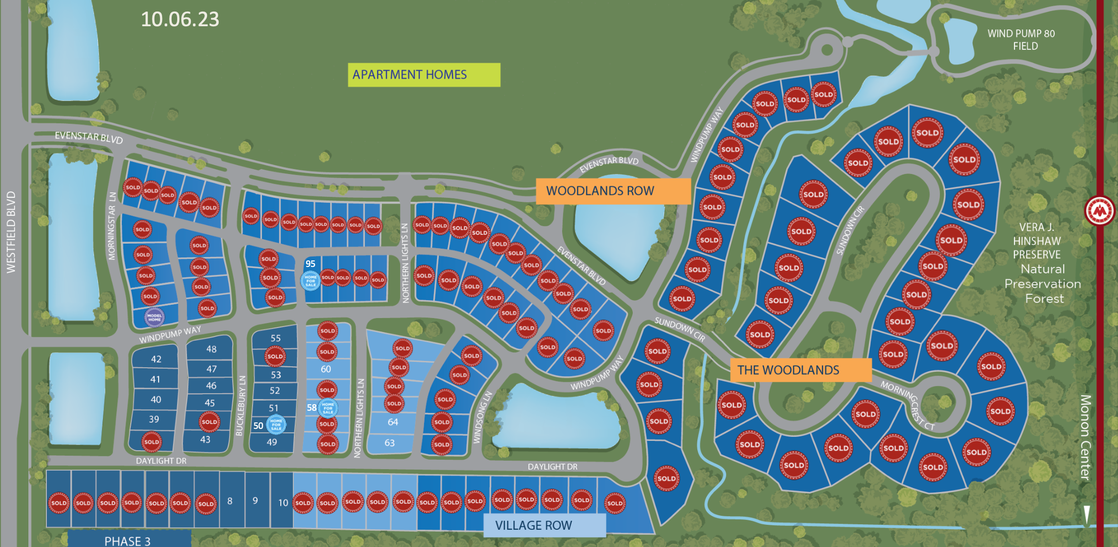 Homes for Sale Sunrise on the Monon Old Town Design Group Carmel